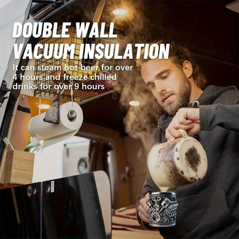 Havrix - Mechanický hrnek s motorem