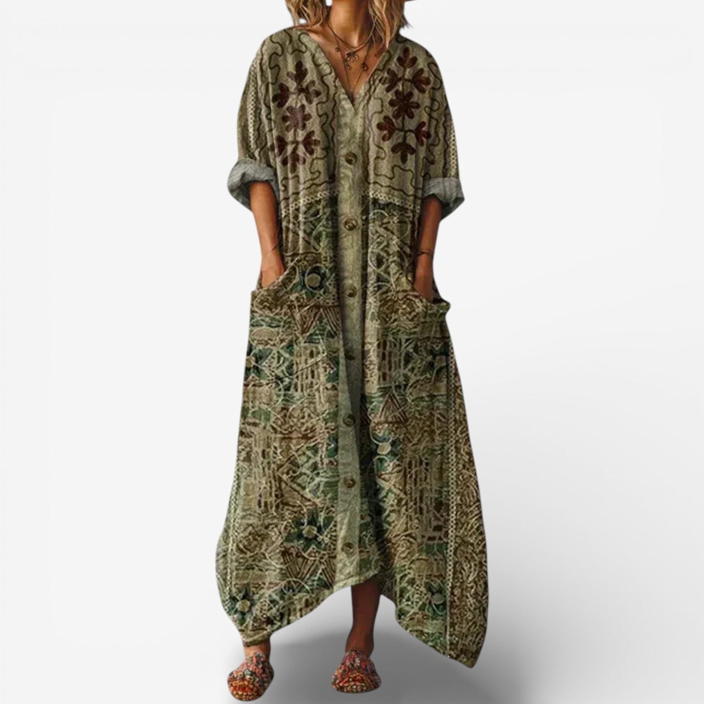 Azenelle – stylové ležérní maxi šaty