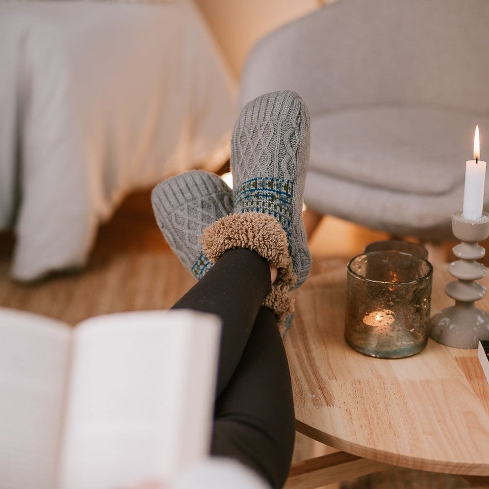 Amarissea – pletené ponožky do interiéru