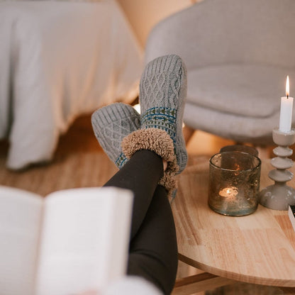 Amarissea – pletené ponožky do interiéru